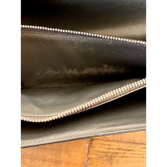 Authentic LOUIS VUITTON Gray Monogram Matt Vernis Long Sarah Wallet W/COA - Picture 12 of 14